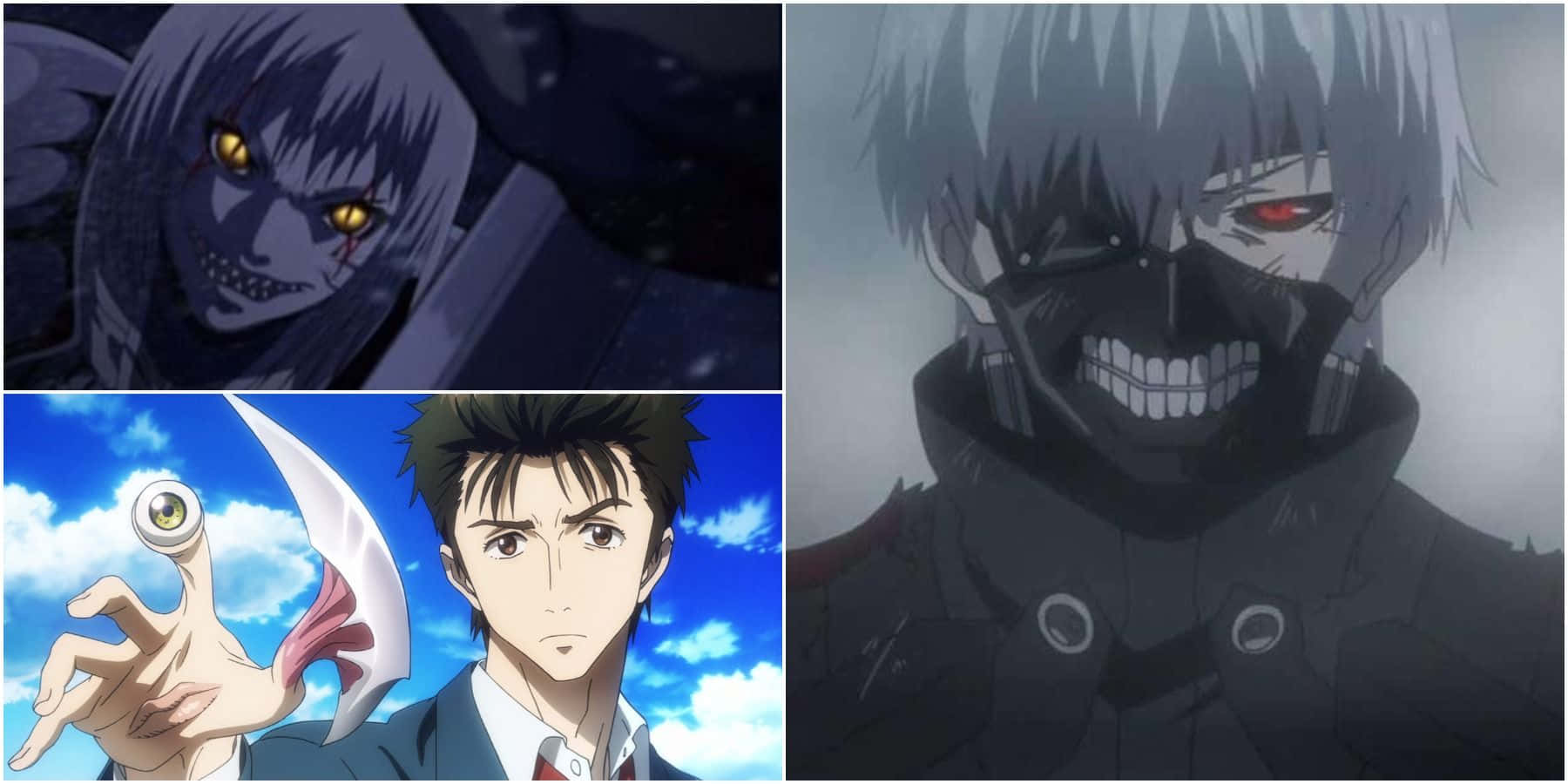 urban fantasy, dark anime characters, glowing eyes, HD Desktop Wallpaper