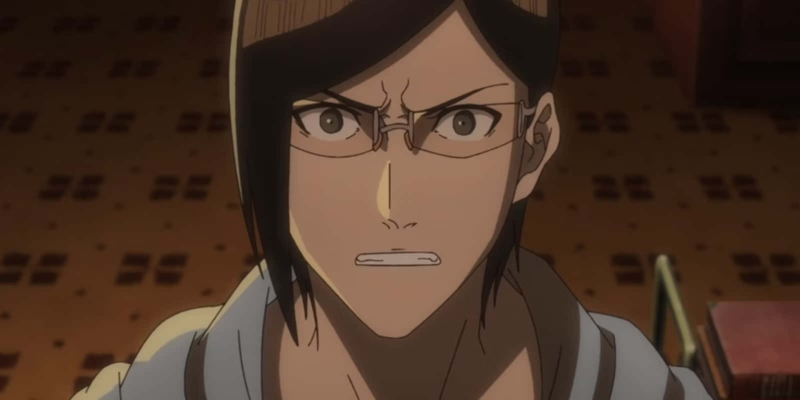 Uryu Ishida, glasses, short dark hair, HD Desktop Wallpaper