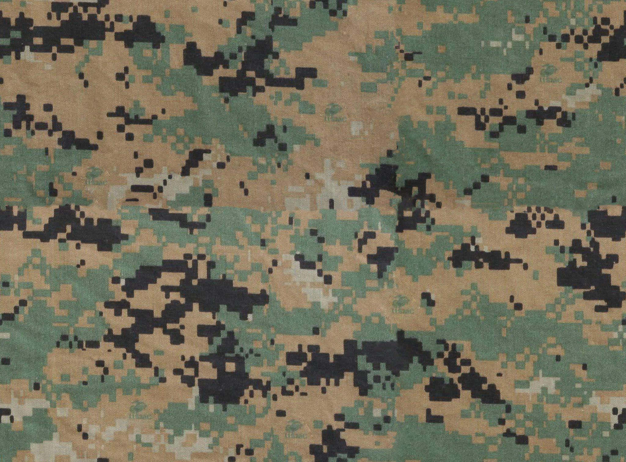 US Marines, digital military camouflage, pixelated, Full HD Desktop Wallpaper