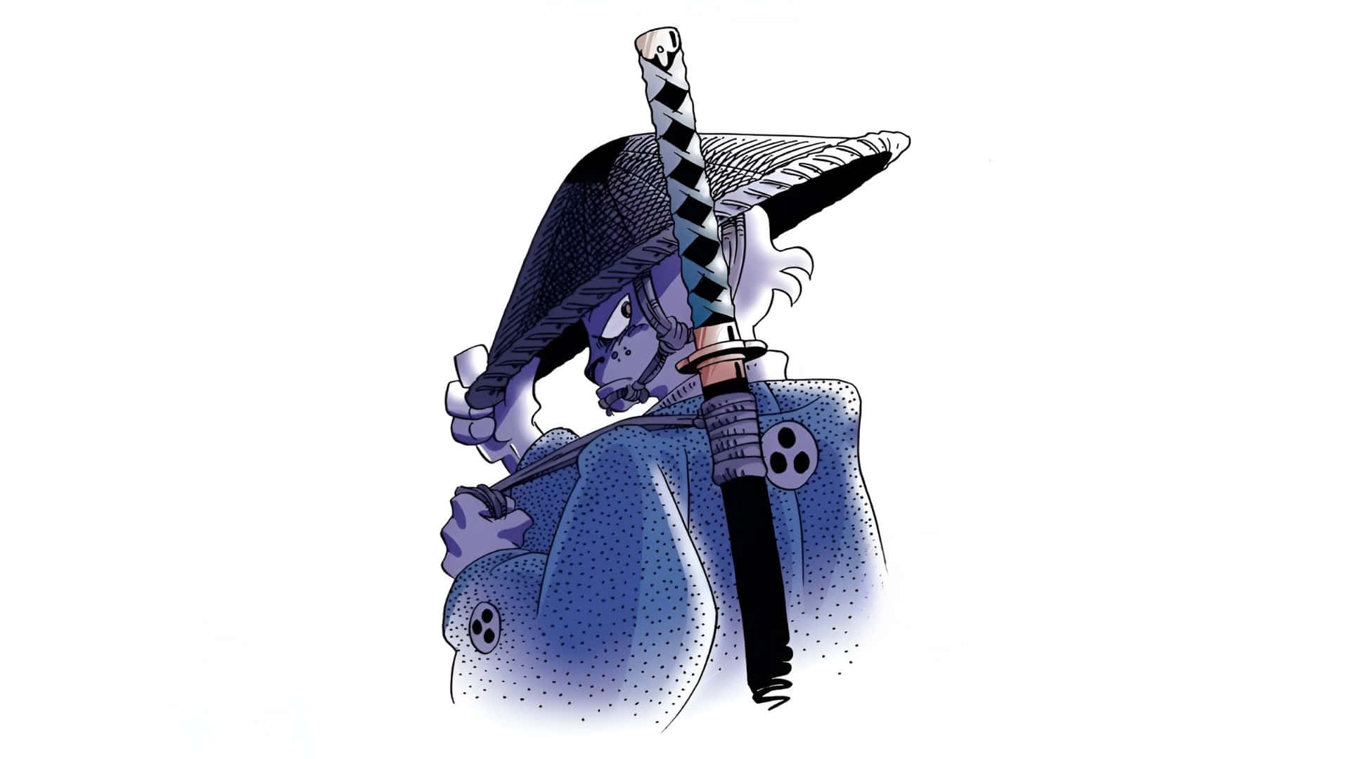 Usagi Yojimbo, samurai rabbit, purple skeleton, Full HD Desktop Wallpaper