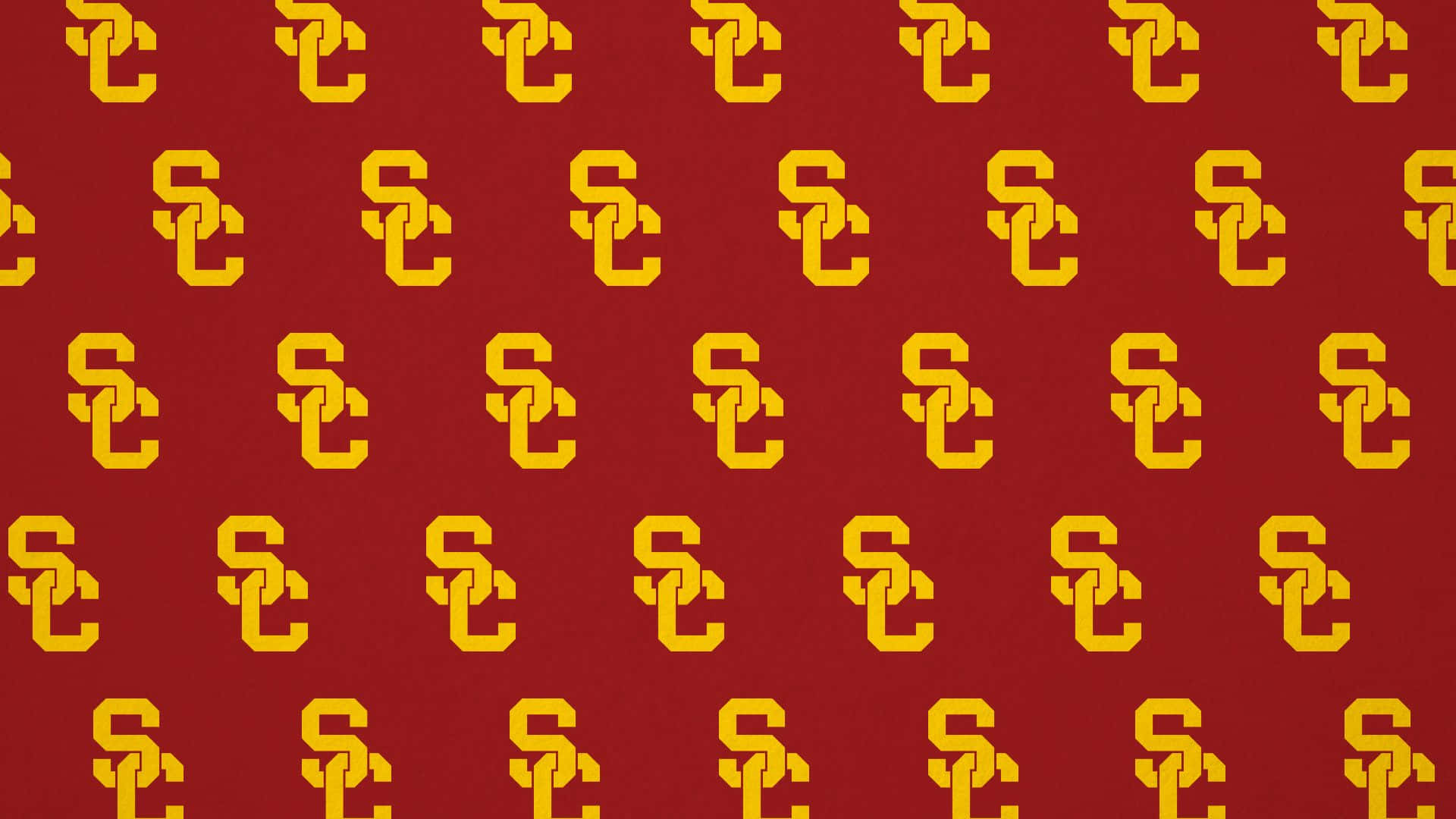 USC Trojans, yellow, deep red, Full HD Desktop Wallpaper