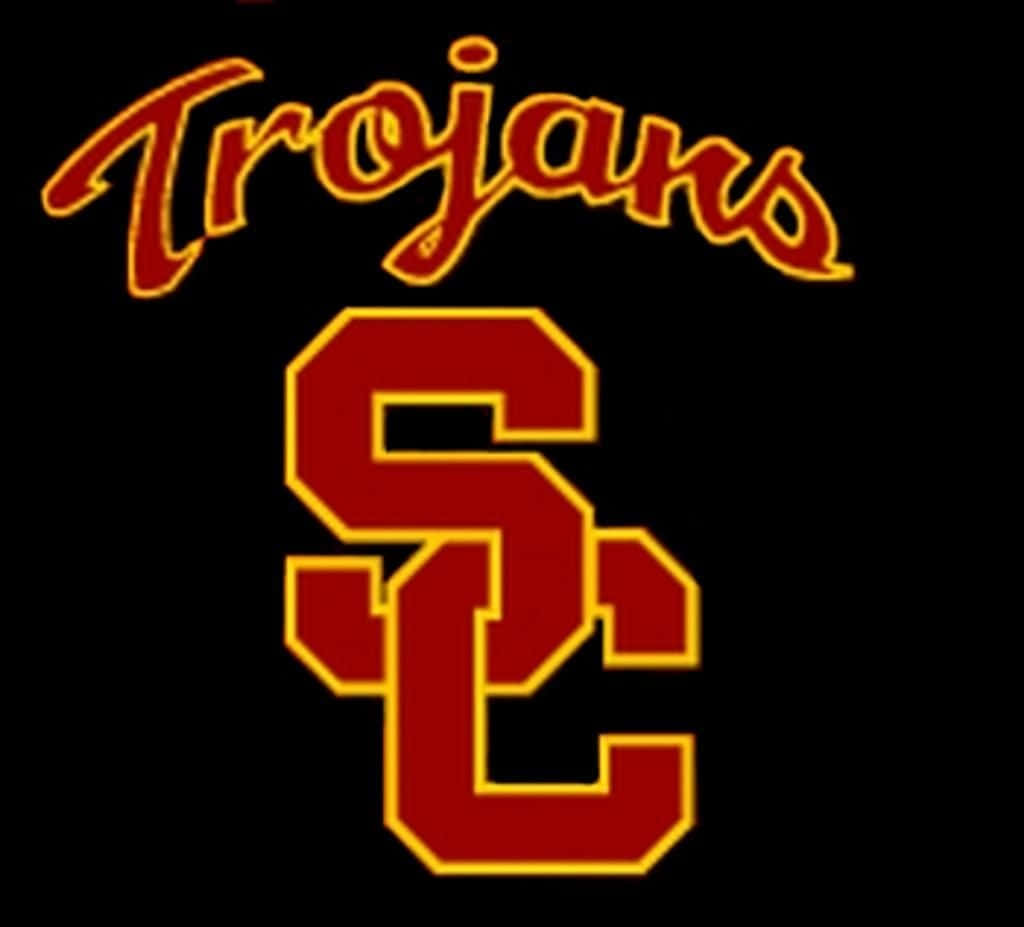 USC Trojans, red, gold, SD Desktop Wallpaper