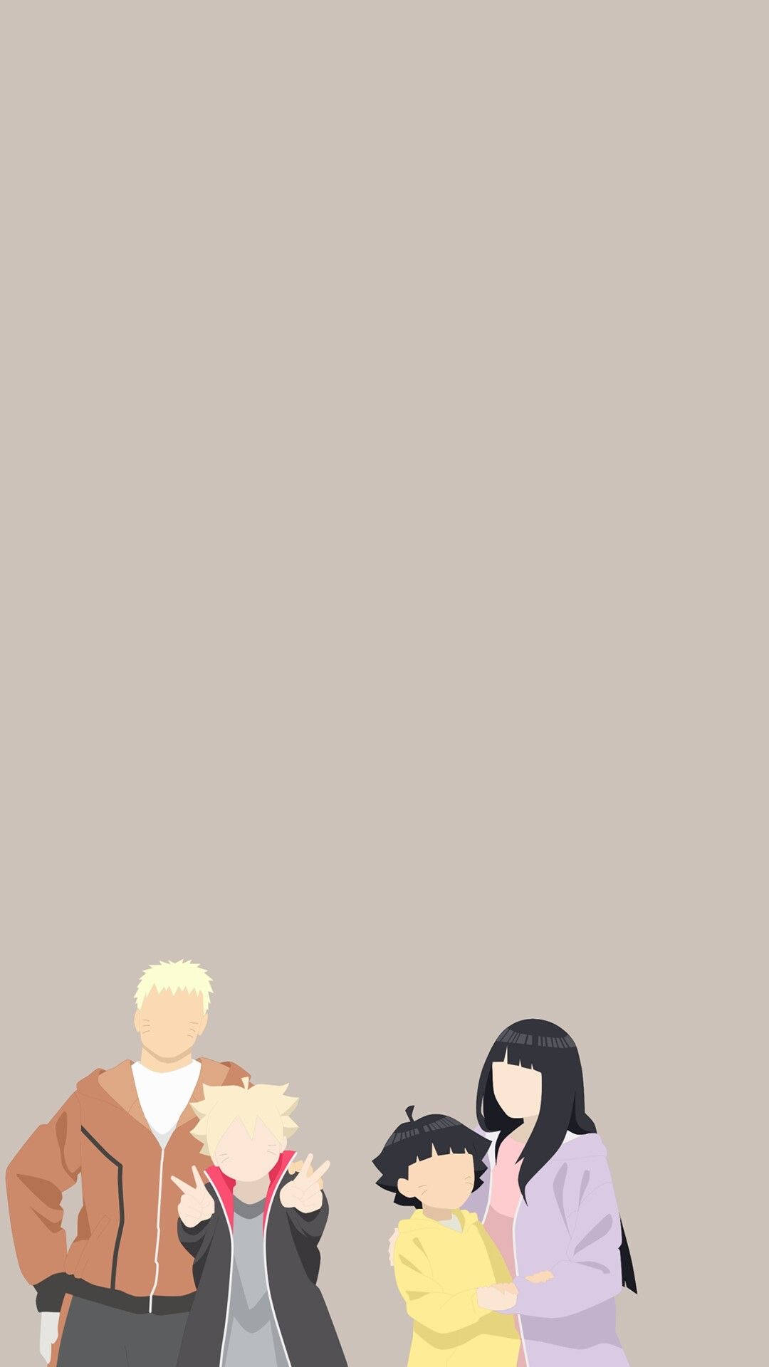 Uzumaki Clan, vector art, anime family, Full HD Phone Wallpaper
