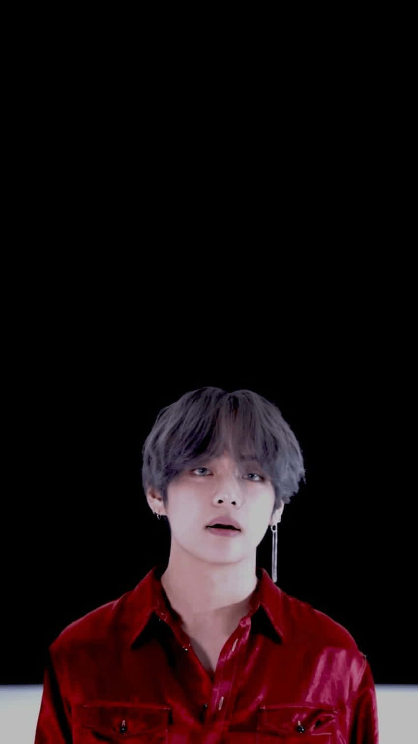V Bts Phone, red, black, HD Phone Wallpaper