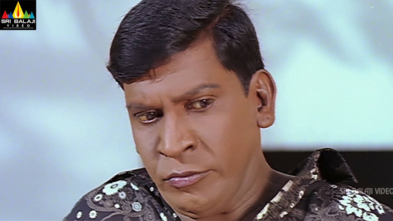 Vadivelu, floral shirt, close-up, HD Desktop Wallpaper