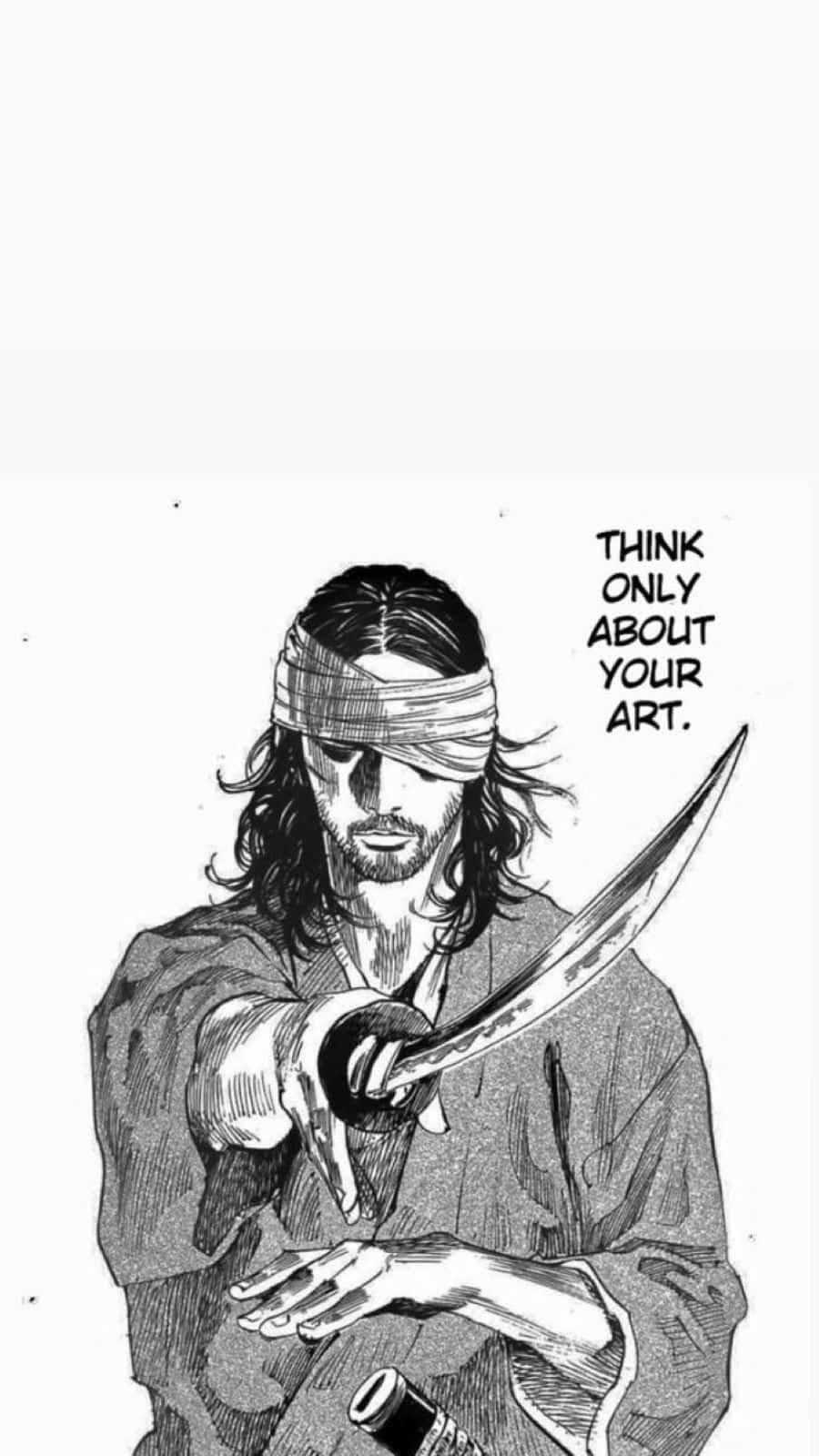 Vagabond Manga, samurai, traditional robes, HD Phone Wallpaper
