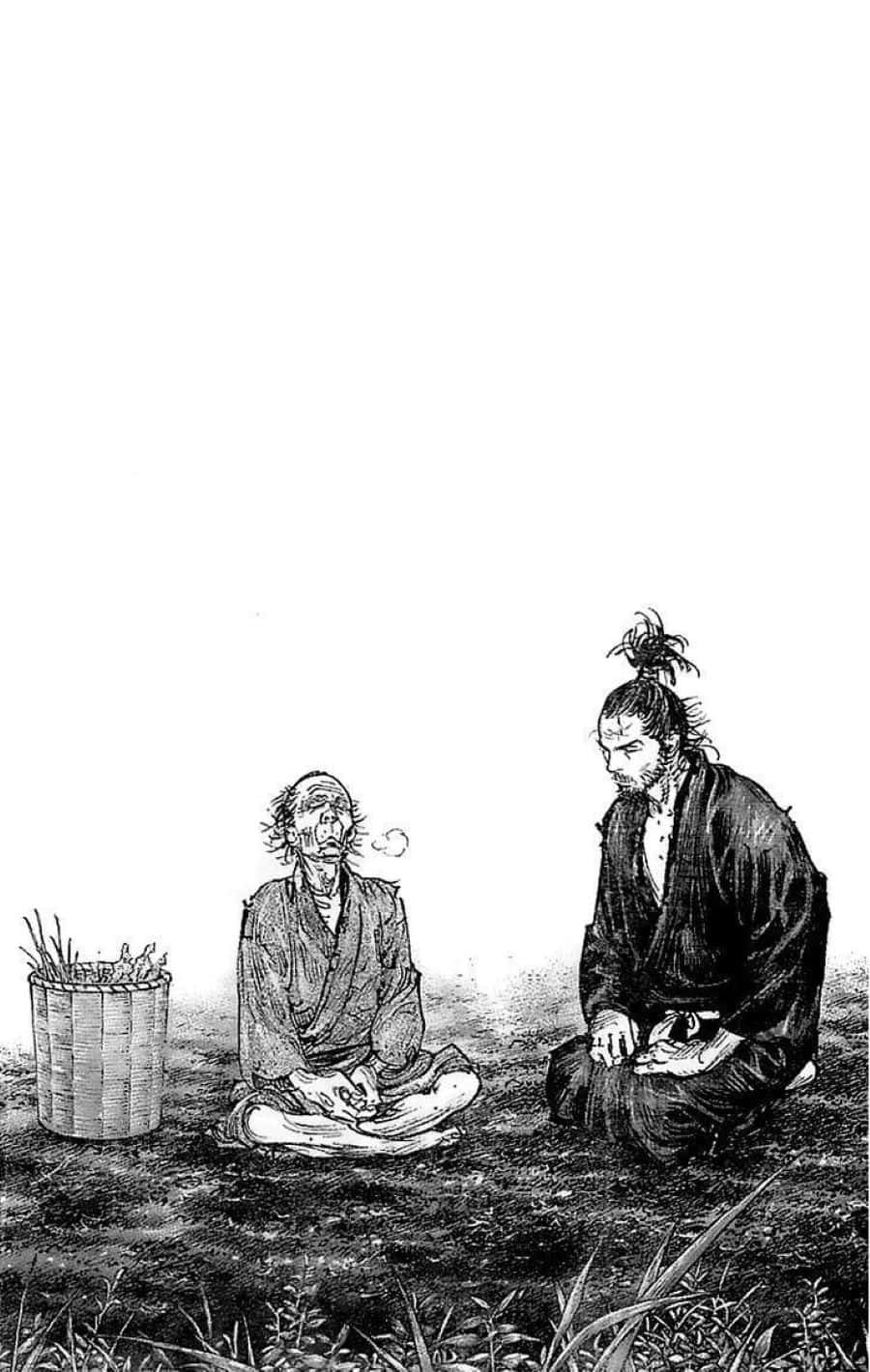 Vagabond Manga, samurai, elderly, HD Phone Wallpaper
