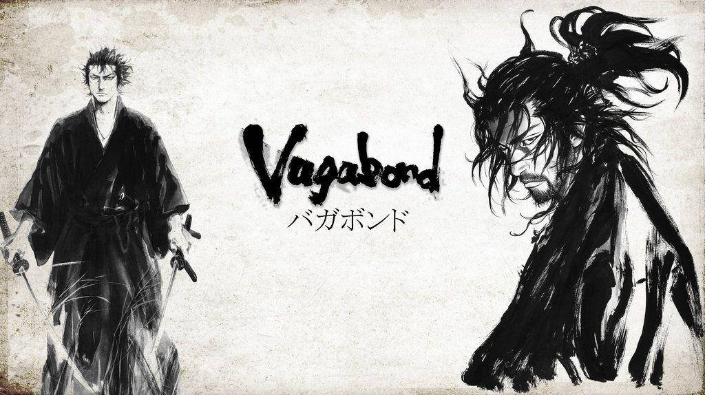 Vagabond, ink brush, samurai warriors, SD Desktop Wallpaper