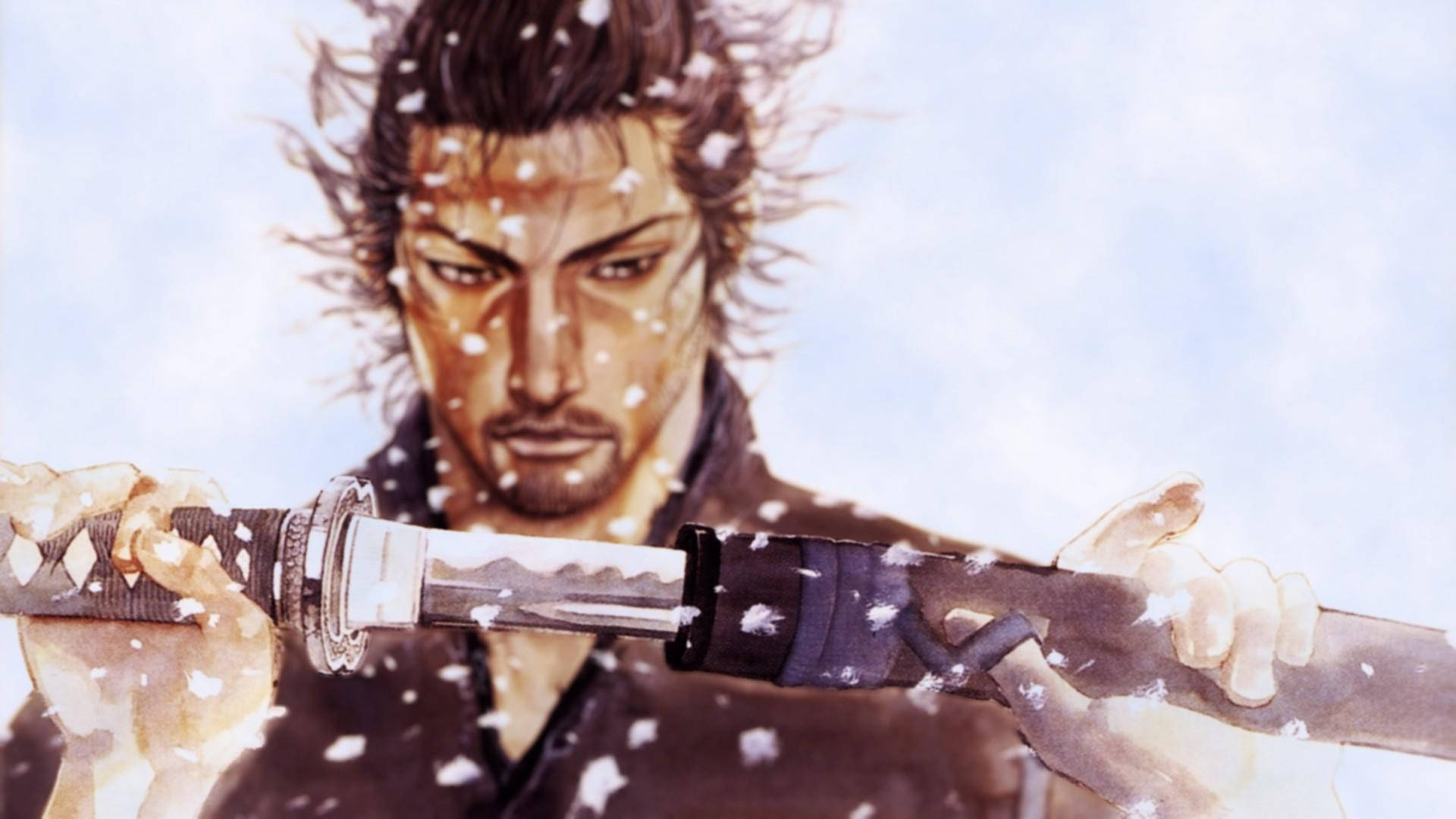 Vagabond, katana, samurai, Full HD Desktop Wallpaper