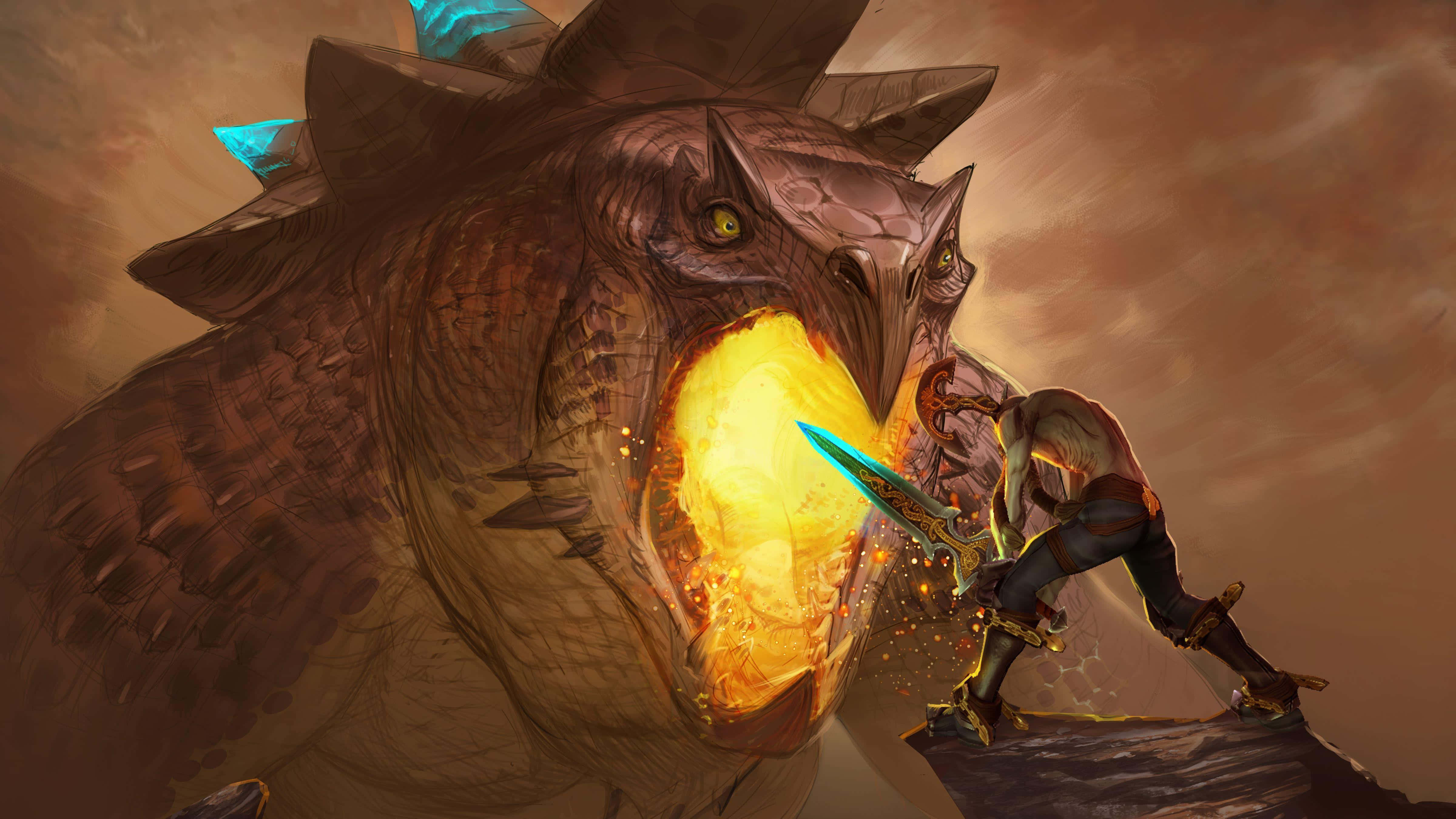 Vainglory, 4800 x 2700, warrior, 4K Desktop Wallpaper