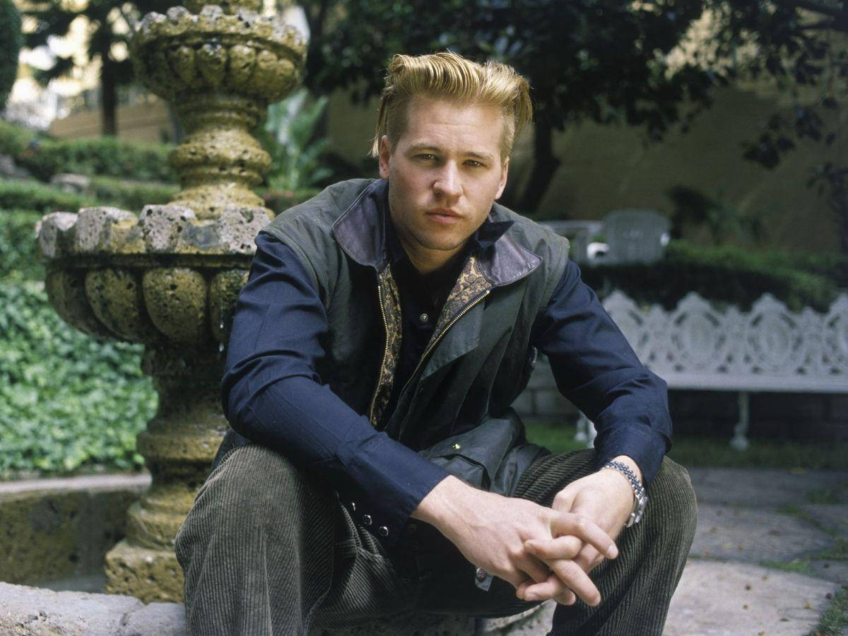 Val Kilmer, Hollywood actor, styled blonde hair, SD Desktop Wallpaper