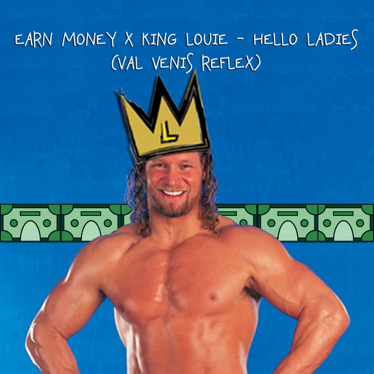 Val Venis, gold crown, L emblem, SD Desktop Wallpaper