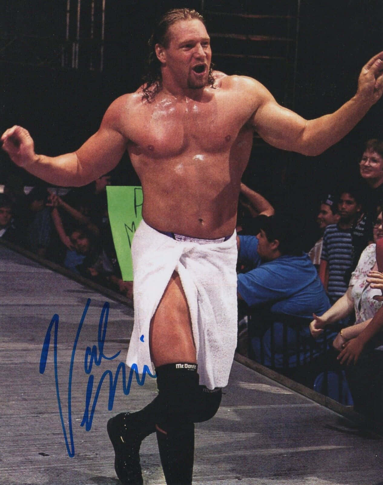 Val Venis, wrestler, long hair, HD Phone Wallpaper