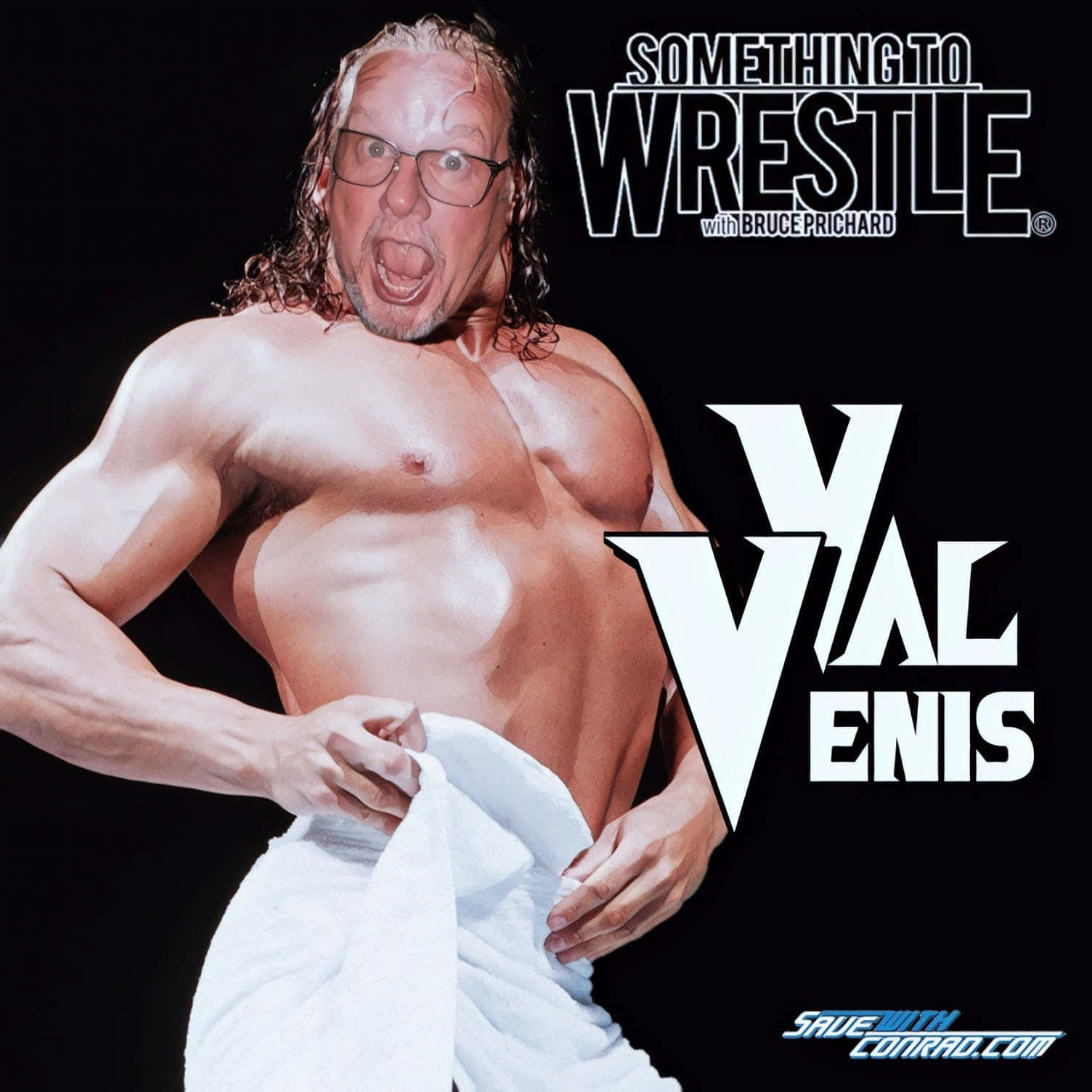 Val Venis, white towel, black background, HD Desktop Wallpaper
