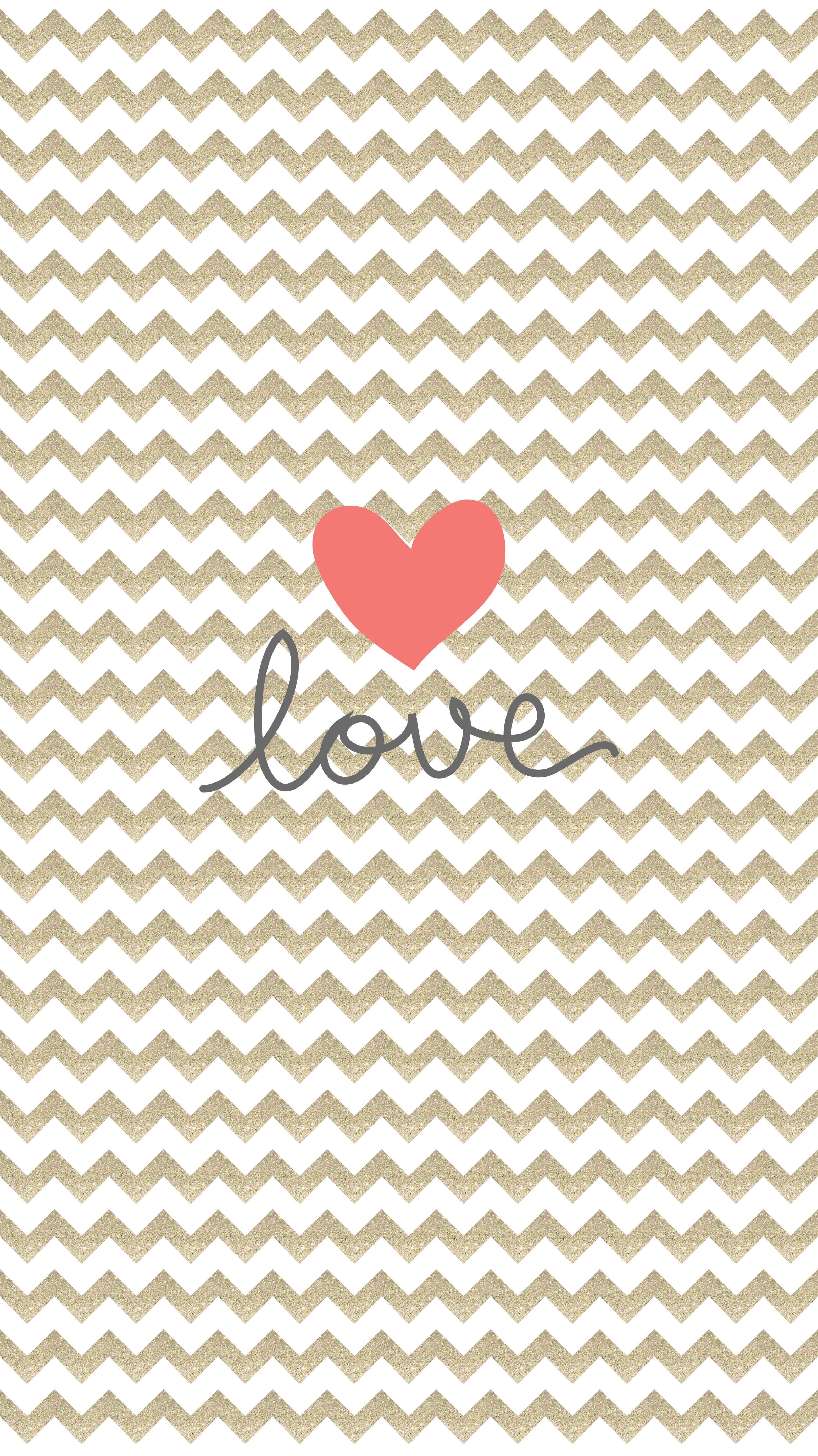 Valentines Day iPhone, pink heart, cursive love text, 5K Phone Wallpaper