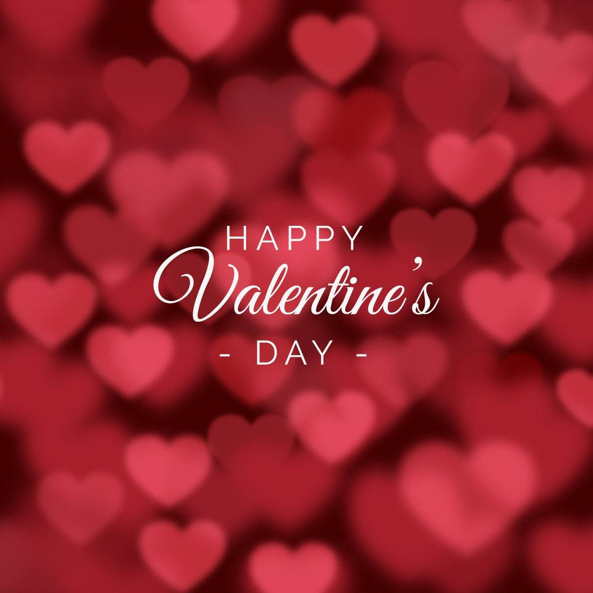 red hearts, Valentines Day, red heart-shaped bokeh background, SD Desktop Wallpaper