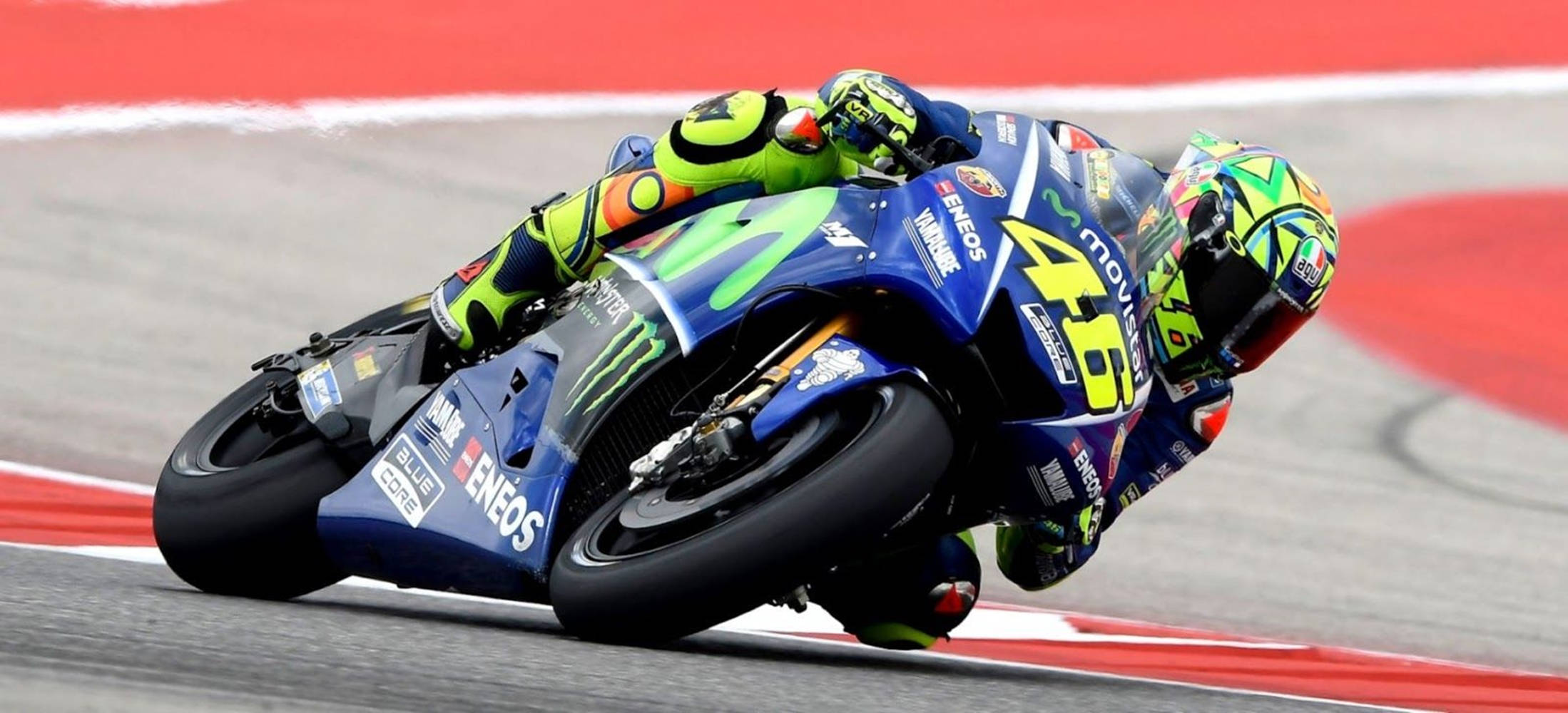 Valentino Rossi, 2017 MotoGP World Championship, number 46, Full HD Desktop Wallpaper