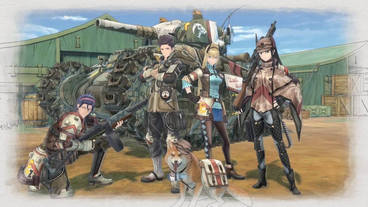 Valkyria Chronicles, military squad, armored soldiers, HD Desktop Wallpaper