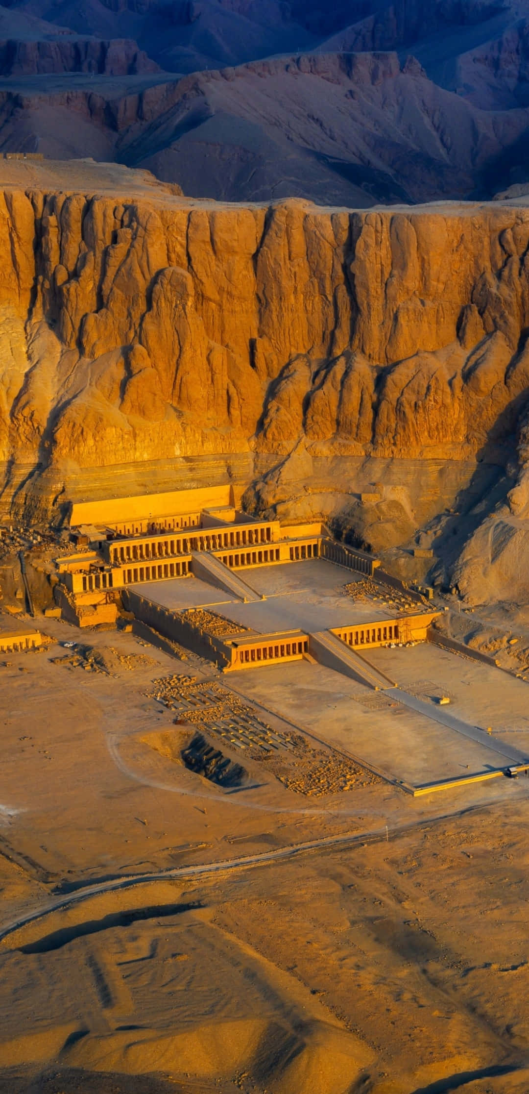 Valley Of The Kings, golden hour, sunset, Full HD Phone Wallpaper