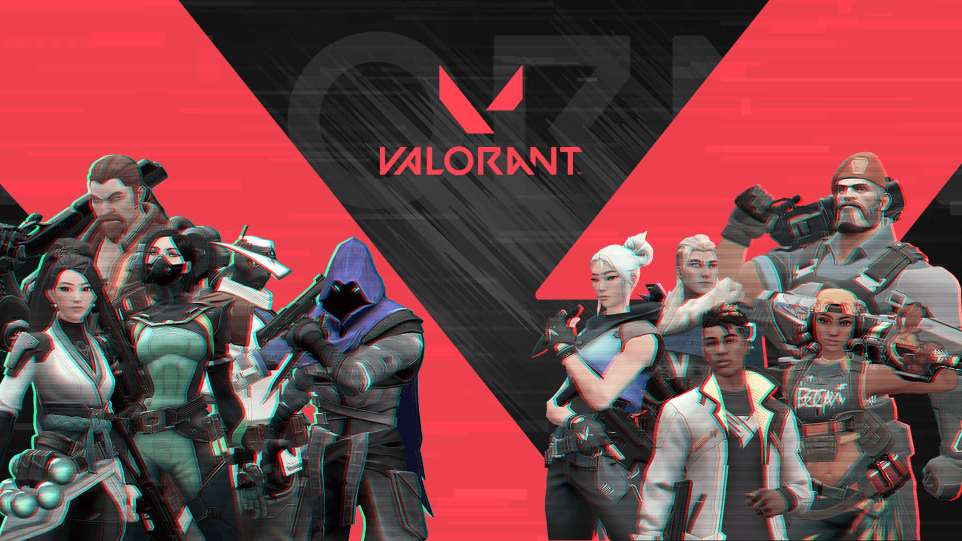 Valorant, 1920x1080, agent roster, Full HD Desktop Wallpaper