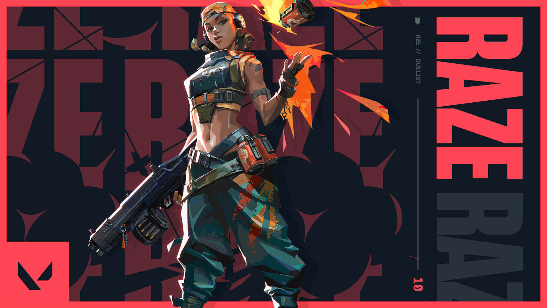 Valorant, 1920x1080, female soldier, Full HD Desktop Wallpaper