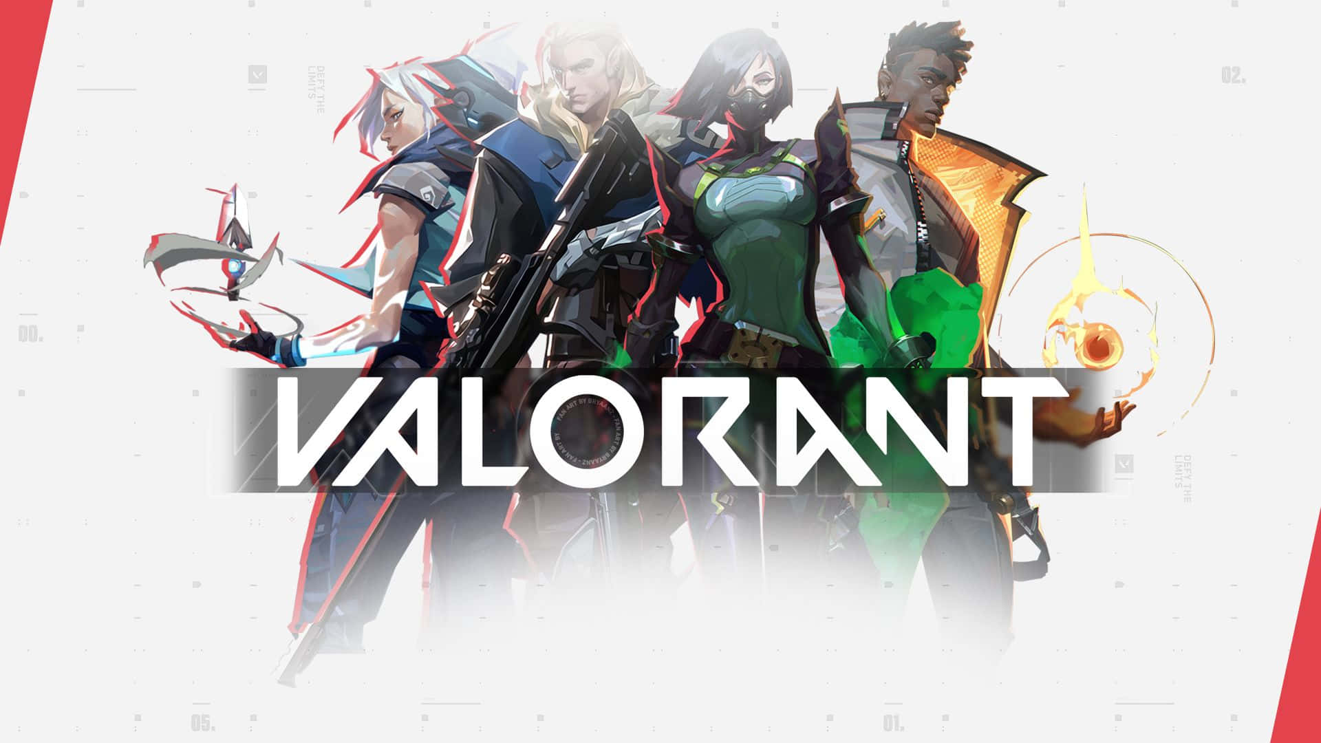 Valorant, agents, 1920x1080, Full HD Desktop Wallpaper