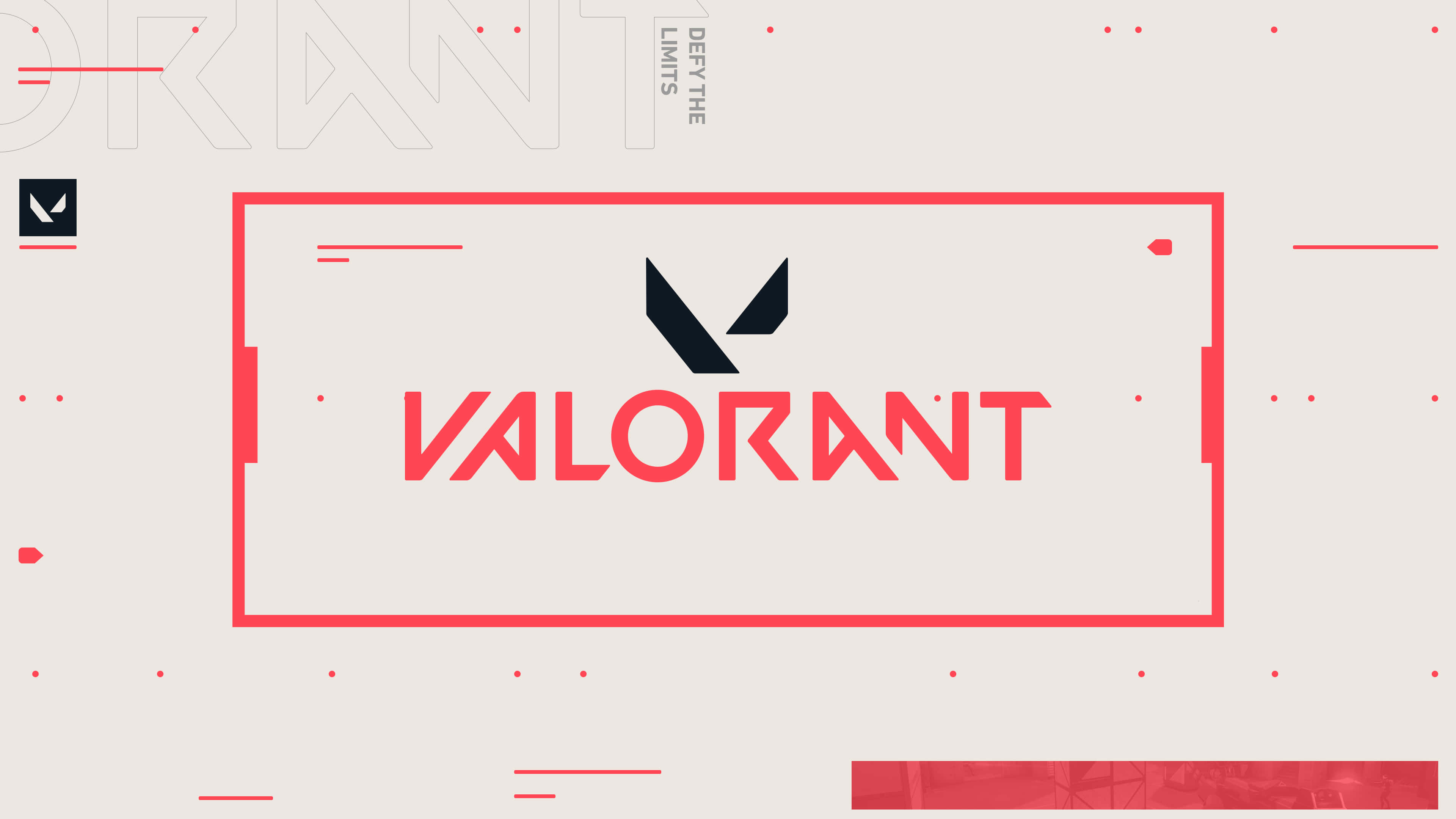 Valorant, red, black, 4K Desktop Wallpaper