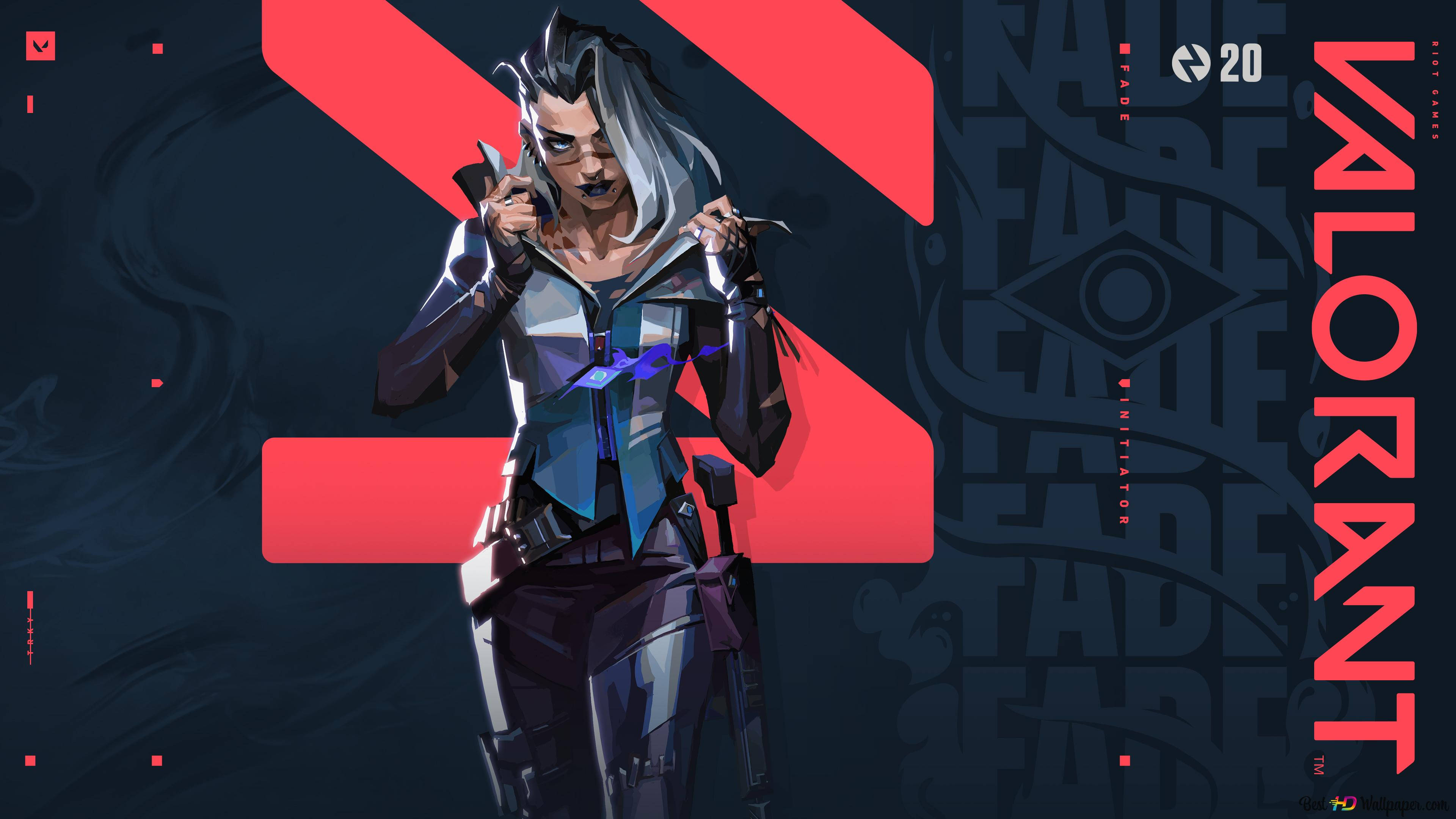 Fade, VALORANT, futuristic armor, 4K Desktop Wallpaper