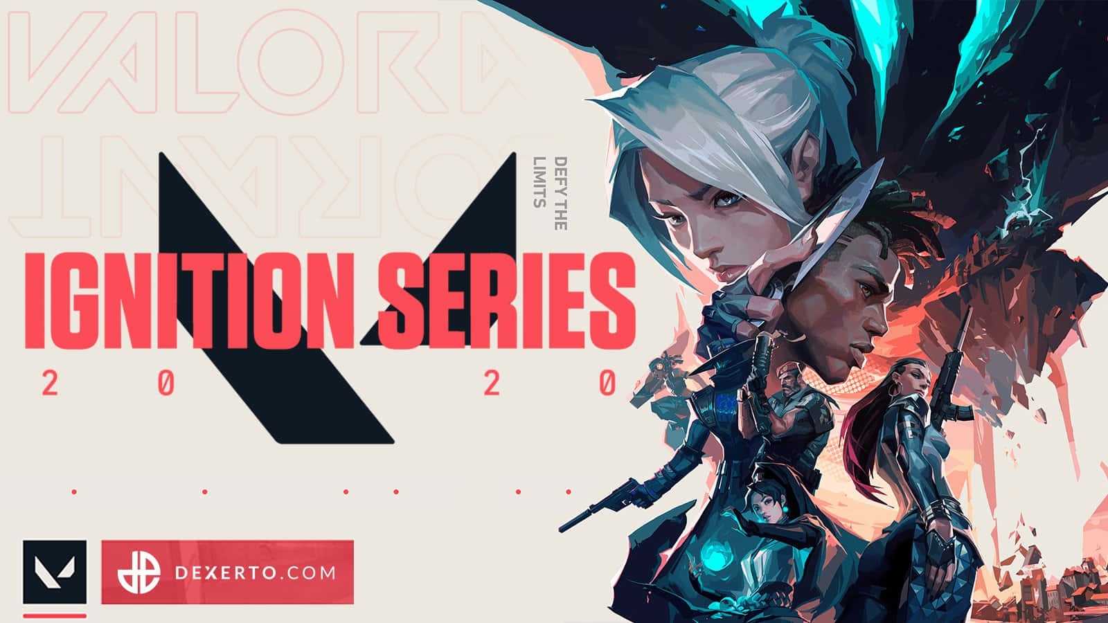 Valorant Ignition, anime-style warriors, futuristic armor, HD Desktop Wallpaper