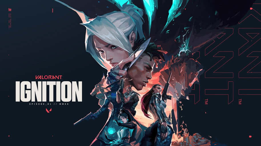 Valorant, Ignition, teal, SD Desktop Wallpaper