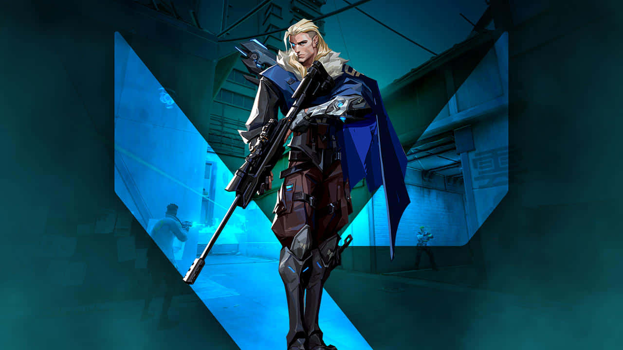Valorant, agent, sniper rifle, HD Desktop Wallpaper