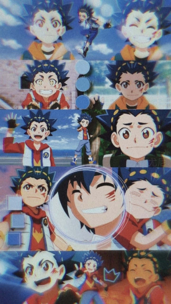 Valt Aoi, spiky-haired boy, blue skies, SD Phone Wallpaper
