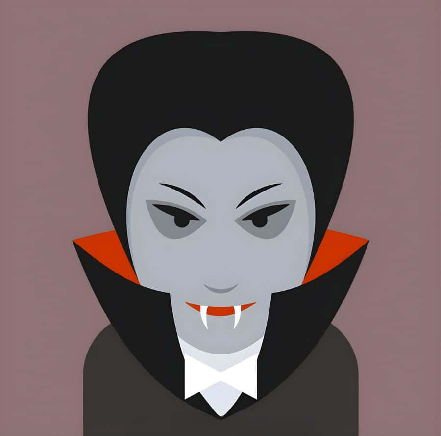 classic vampire, black hair, cape, SD Desktop Wallpaper