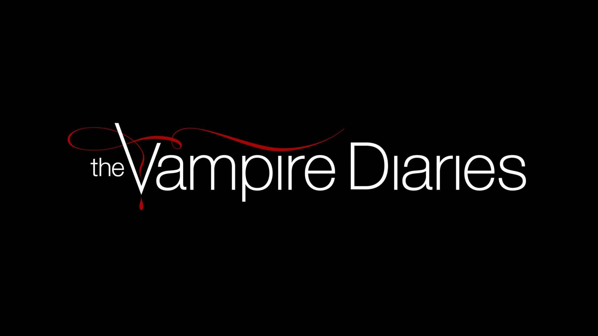 The Vampire Diaries, white, red, Full HD Desktop Wallpaper