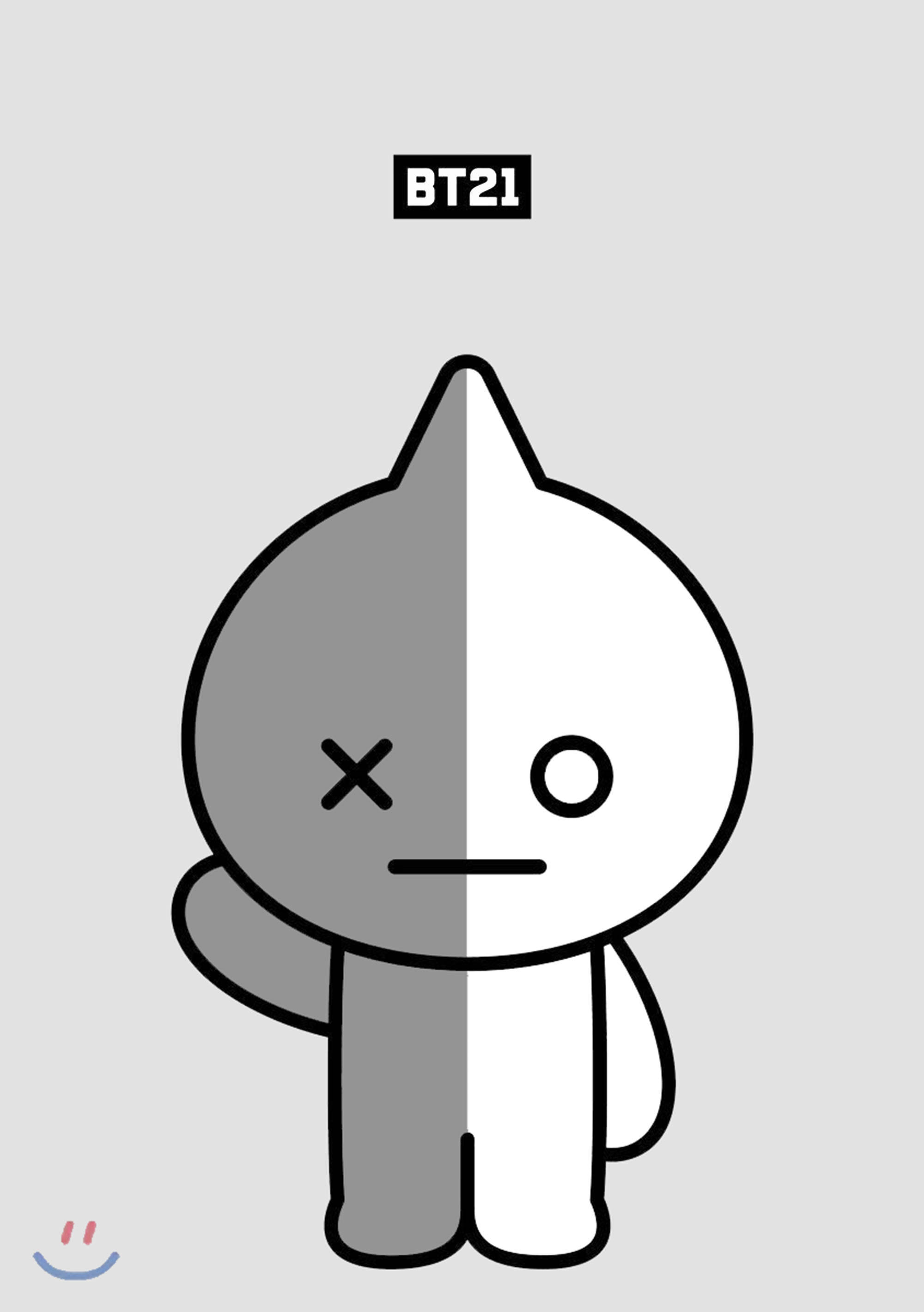 Van BT21, BT21, gray, 2K Phone Wallpaper