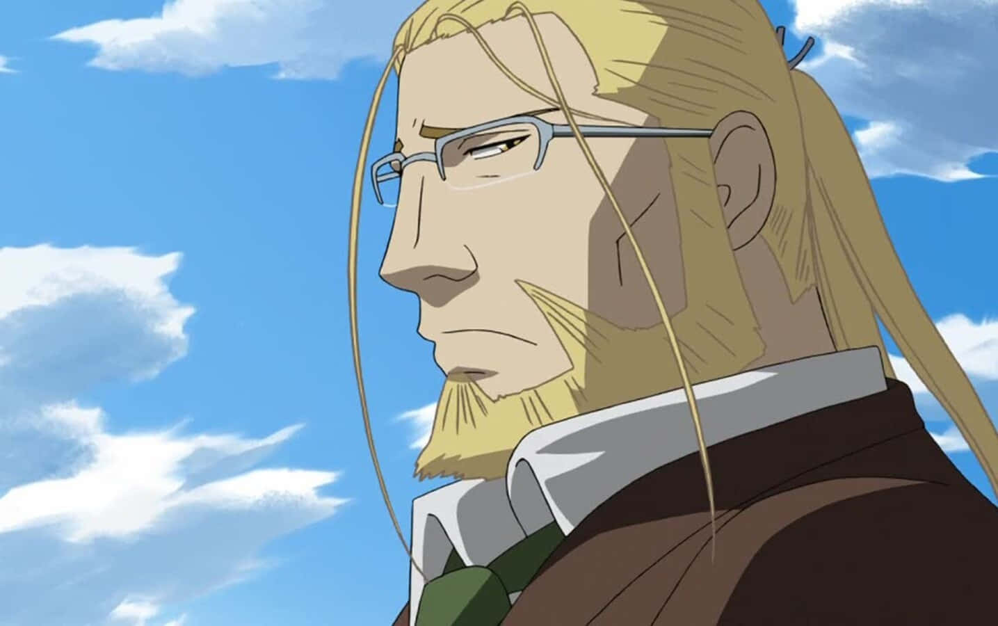 Van Hohenheim, blond-haired, anime man, HD Desktop Wallpaper