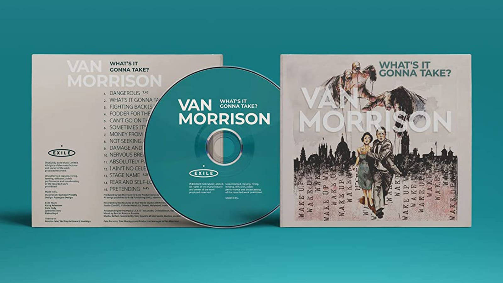 Van Morrison, What's It Gonna Take?, CD, HD Desktop Wallpaper
