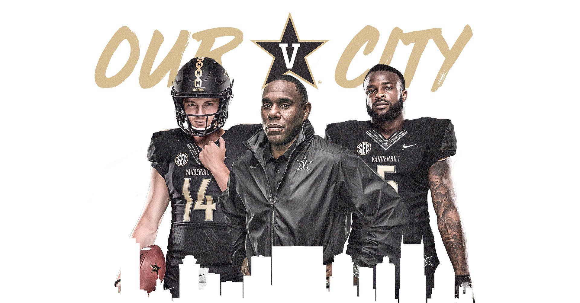 Vanderbilt University, football players, coach, Full HD Desktop Wallpaper