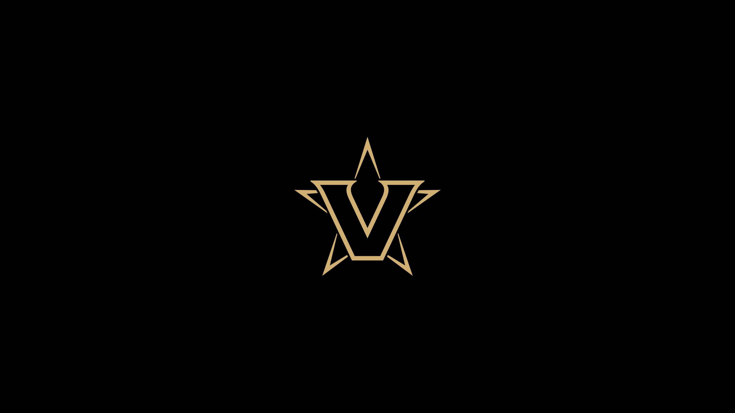 Vanderbilt University, seal logo, gold star, 2K Desktop Wallpaper