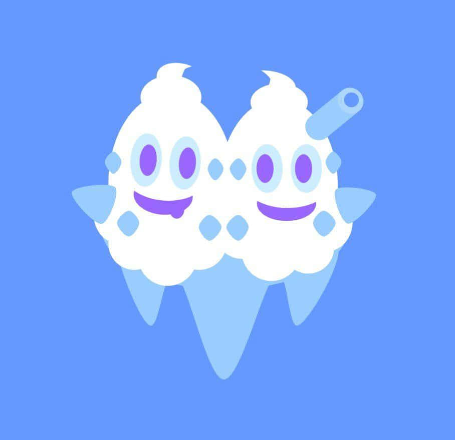 Vanilluxe, purple eyes, light blue accents, SD Desktop Wallpaper