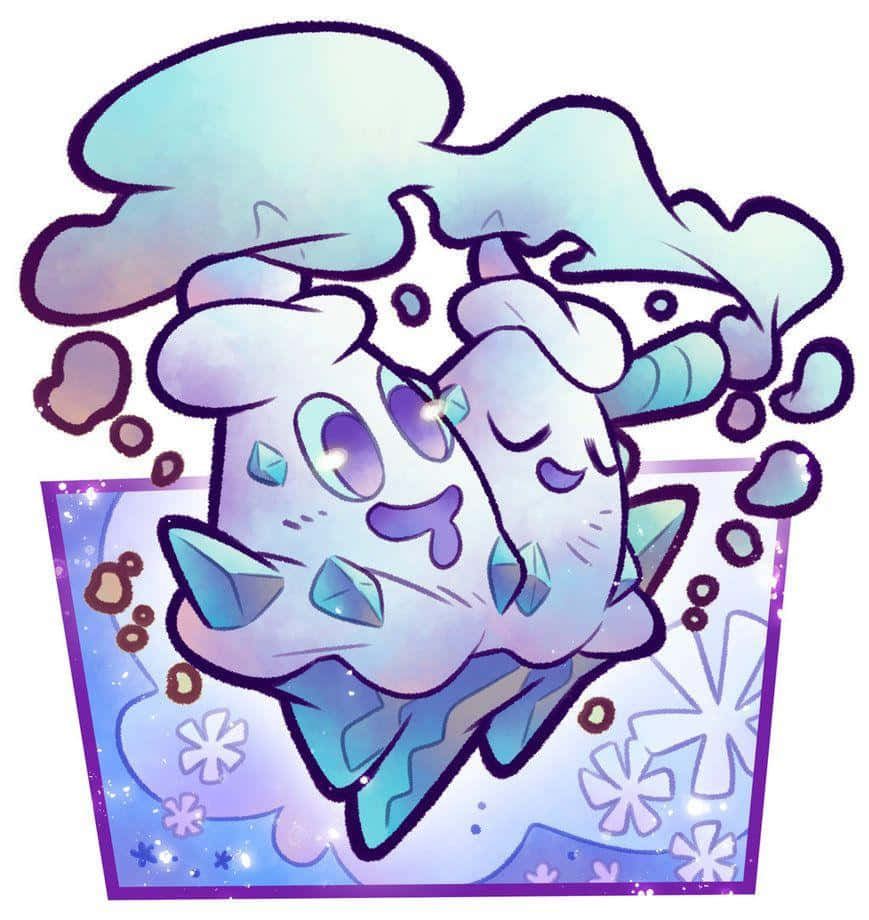 Vanilluxe, ice cream cone, gemstones, SD Phone Wallpaper