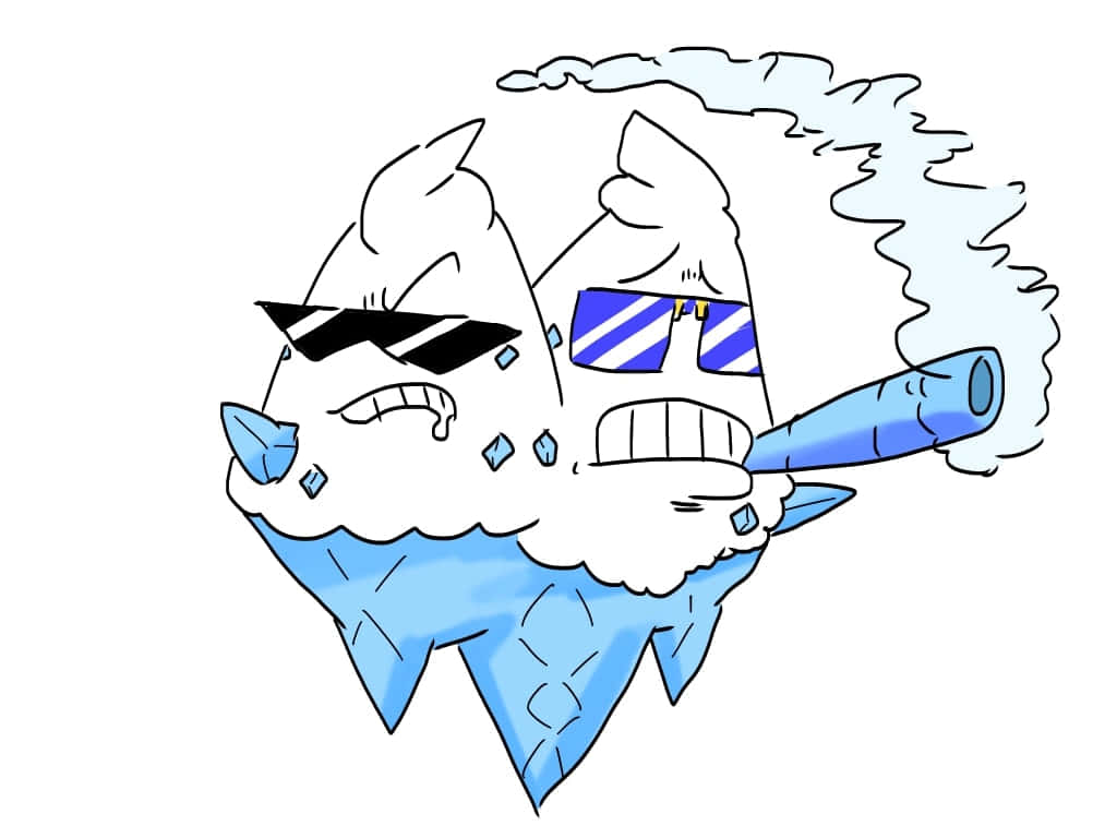 Vanilluxe, sunglasses, blue pipe, SD Desktop Wallpaper