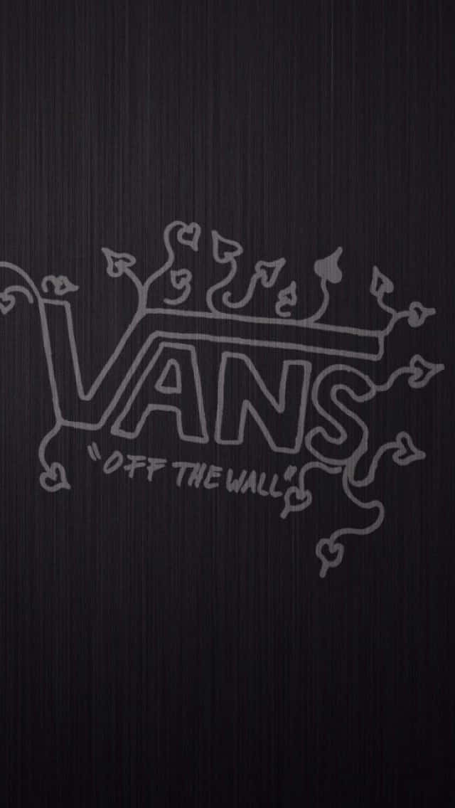 Vans Logo, white, crown, SD Phone Wallpaper
