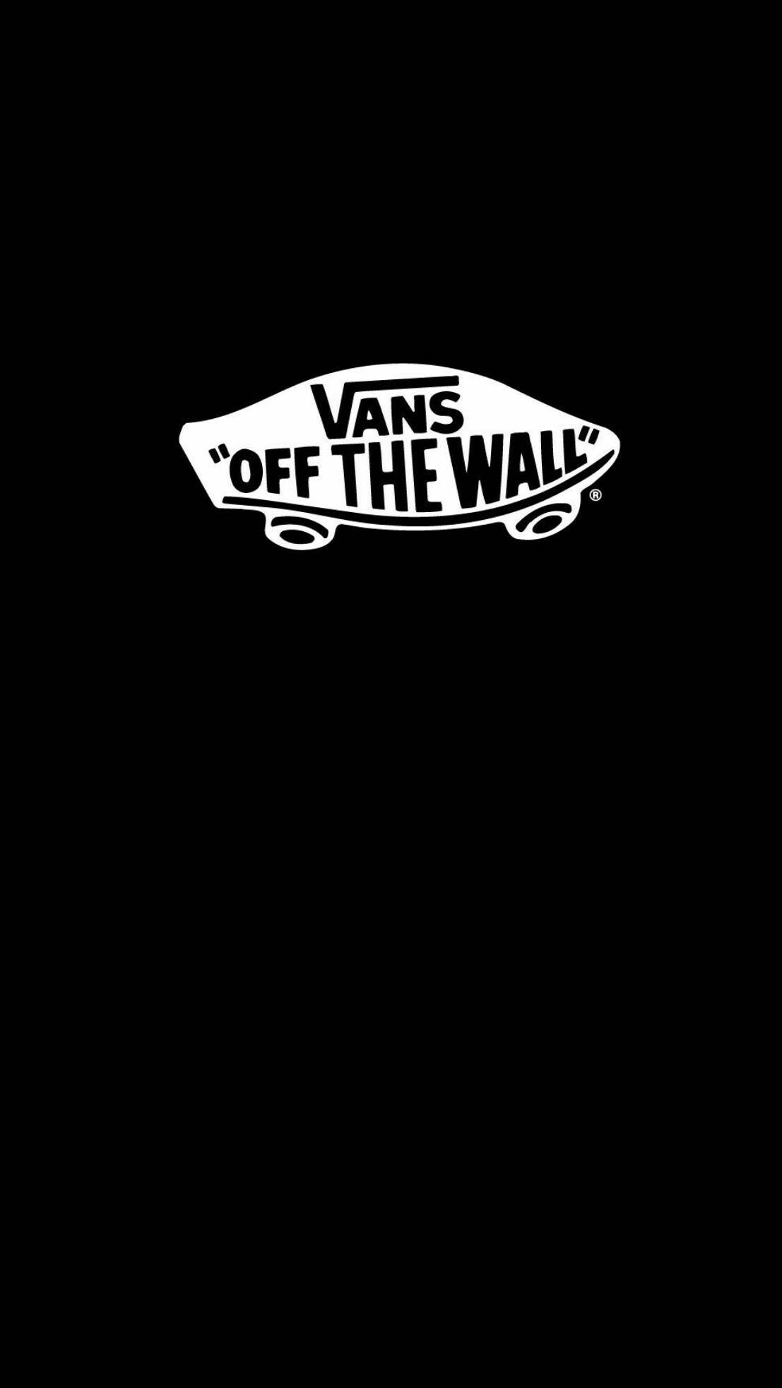 Vans Off The Wall, Vertical White, white Vans Off The Wall logo, Full HD Phone Wallpaper