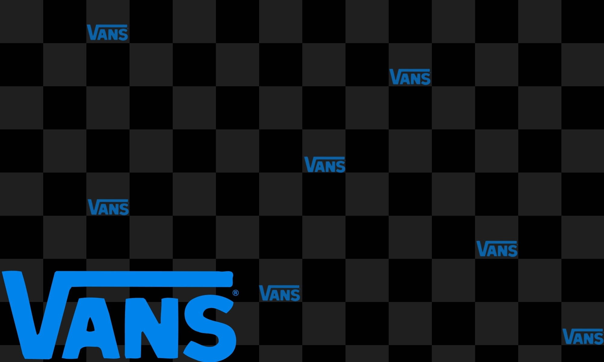 Vans Off The Wall, black, dark gray, Full HD Desktop Wallpaper