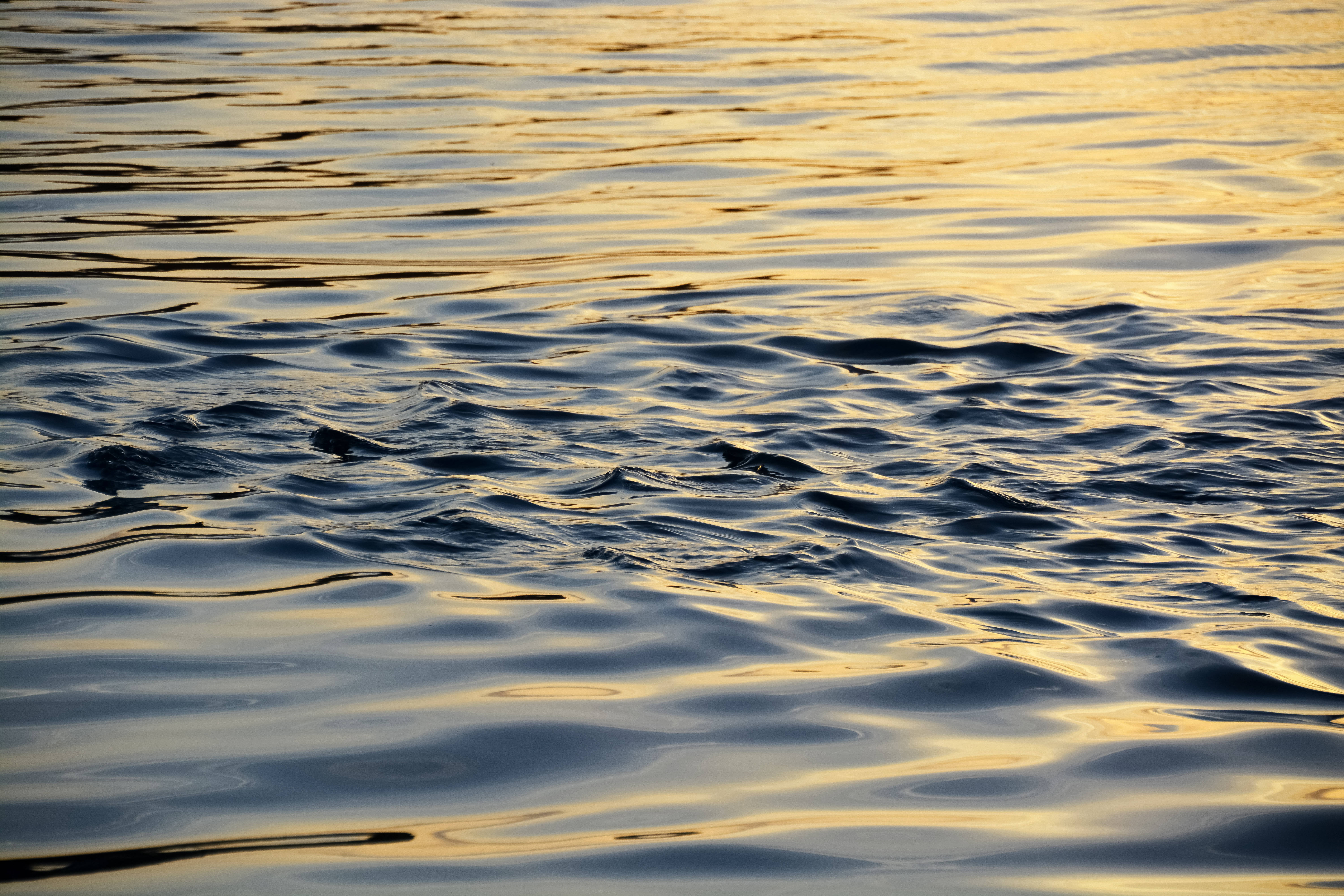 Vanuatu, ocean waves, sunset light, 5K Desktop Wallpaper