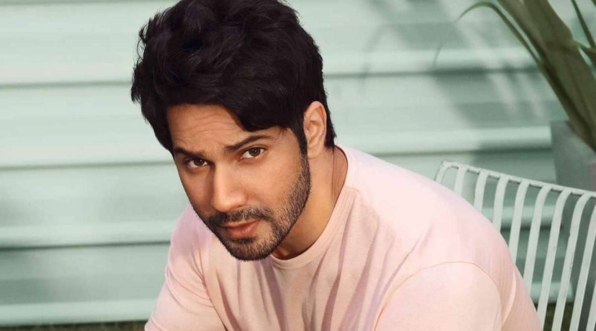 Varun Dhawan, dark hair, beard, Full HD Desktop Wallpaper