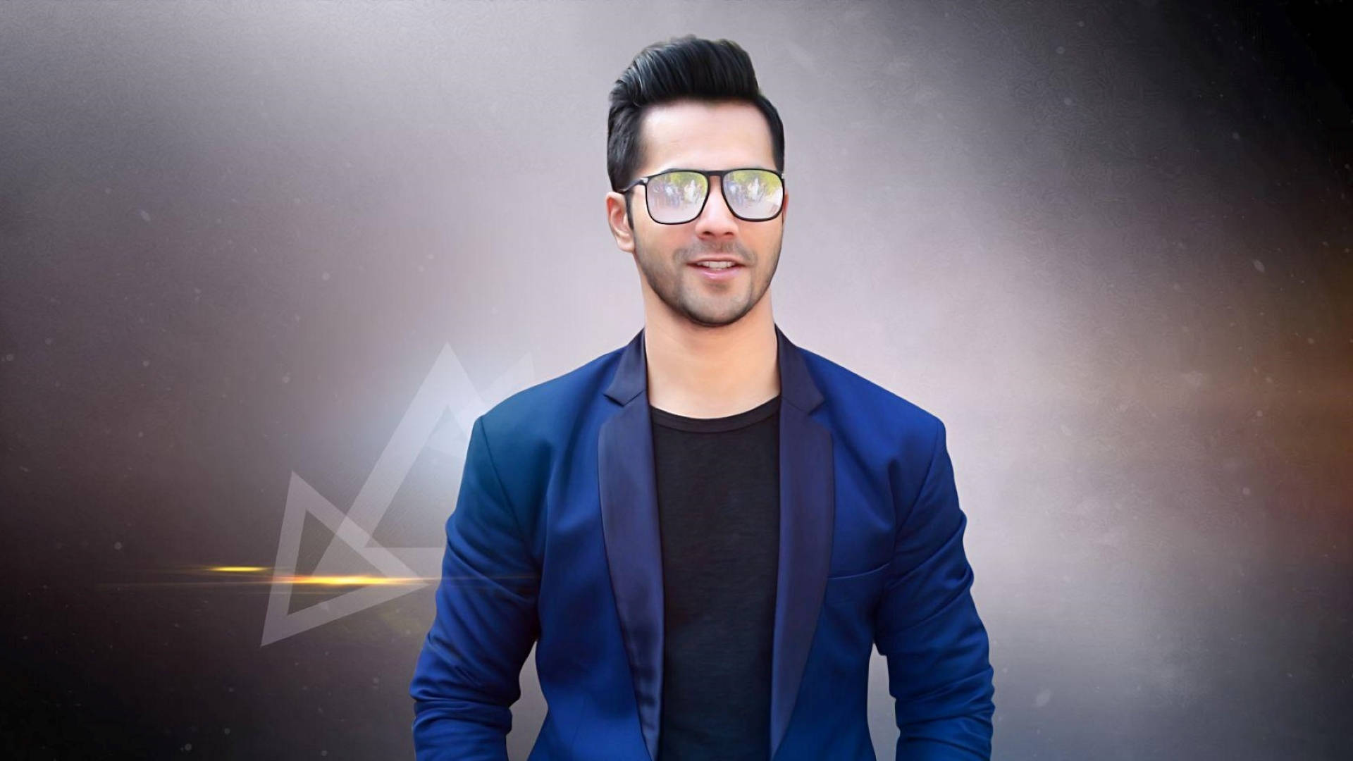 Varun Dhawan, navy blue, blue blazer, Full HD Desktop Wallpaper