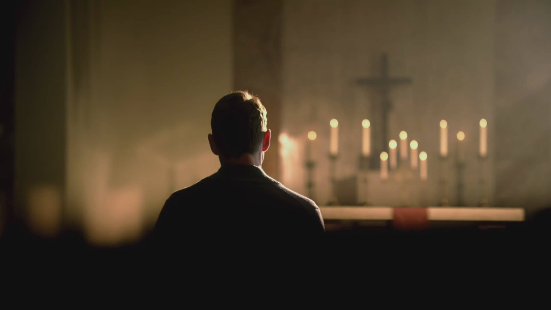 Vatican City, man, silhouette, Full HD Desktop Wallpaper