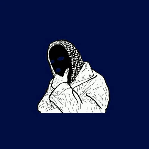 blue uk drill, white hoodie, patterned hood, SD Desktop Wallpaper